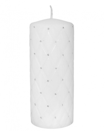 Pl baltos spalvos žvakė „Florence“ kilimėlis