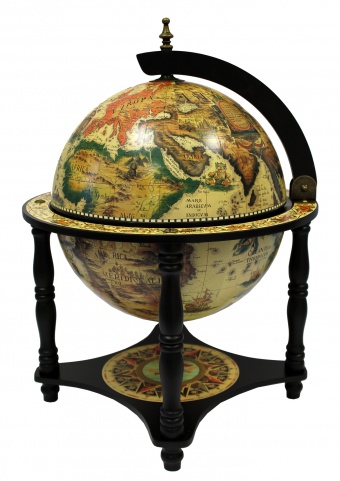 Globe balta 33cm