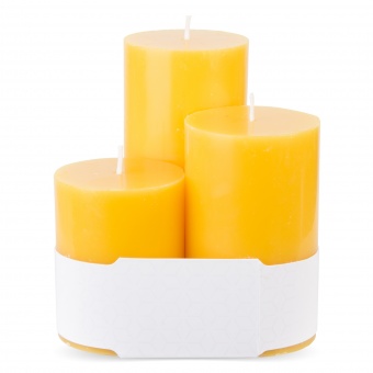 Pl trop. mango žvakių stiklo klasikinis 3-jų pakuočių volelis