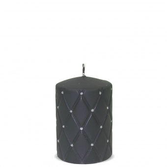 Juodasis žvakė „Florence“ matinis ritinėlis mažas