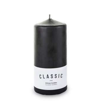 Pl juoda žvakė k klasikinis kilimėlis cilindras didelis fi8
